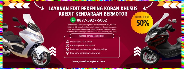 Pembuatan Rekening Koran untuk Keperluan Klaim Asuransi Kesehatan